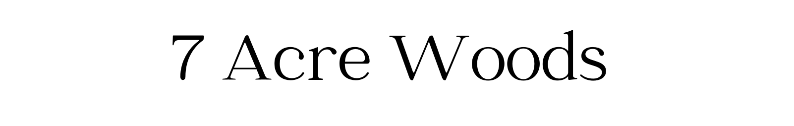 7 Acre Woods